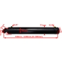 MOCNY SIŁOWNIK HYDRAULICZNY SMT1G 100x50 SKOK 500 2-STR